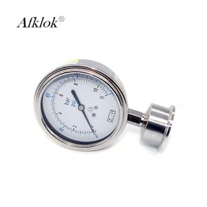 China Case SUS 304 Gasoline Pressure Gauge , Digital Air Pressure Gauge High Accuracy factory
