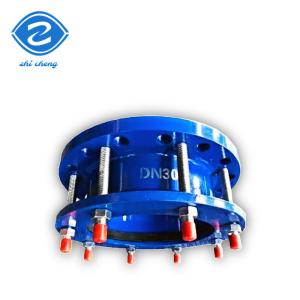 China 8&quot; 4&quot; 6&quot; Flange Adapter Dn1600 Carbon Steel Blue Epoxy Resin Coated Flange Disassembly Joint factory