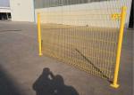 Outdoor PVC Coated 3D Wire Mesh Fence Welded Garden Panels