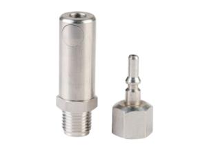 China Stainless Steel Sus316 Push Button Type Pneumatic Quick Couplings factory