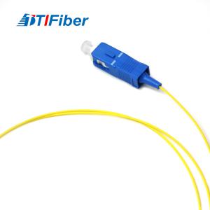 China Fiber Optic Pigtail 0.9mm Simplex Single Mode SC LC ST FC factory