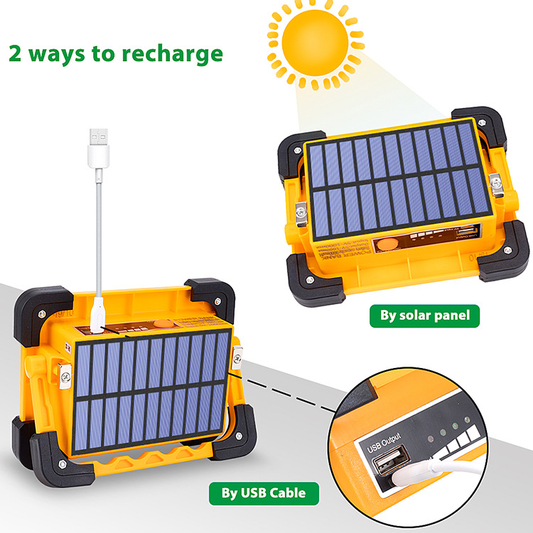 Rechargeable portable SOS warning emergency light