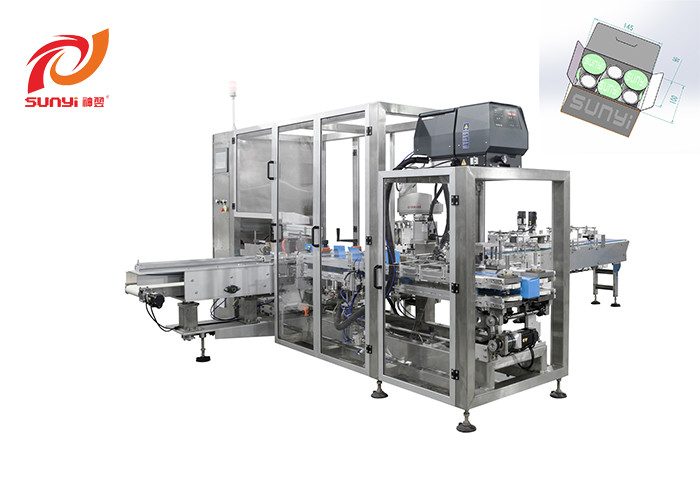 1000boxes/H 10Kw Coffee Capsule Carton Packing Machine