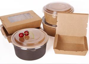 China Chinese take out boxes takeaway box kraft paer bowl paper food containers needle box factory