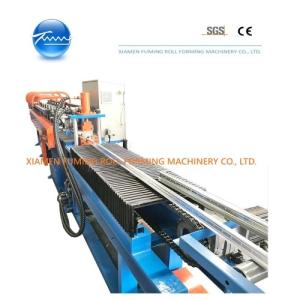 China Precision Top Hat Roll Forming Machine Cutting Non Stop High Speed factory