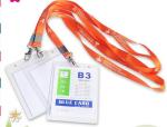 Eco Friendly Card Holder Lanyard , Id Badge Lanyard For Students / Teachers