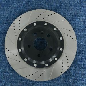 China 355x34mm Drilled Resist Corrosion High Performance Rotors And Pads factory