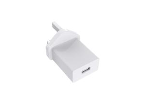 China UK Plug Quick Charge 3.0 Wall Charger PC Fire Against Material factory