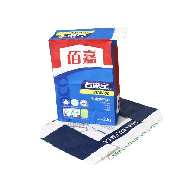 Flexo Print Pasted Valve Multiwall Paper Bags Cement Packaging