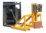 DG500E Heavy Duty Forklift Mounted Rubber-belt Drum Grabbers Load Capacity 500kg