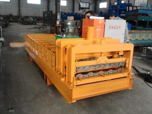 China Glazed Color Roof Tile Roll Forming Machine factory