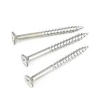 60mm Pozidriv 316 Stainless Steel Deck Screw for Wooden Ceiling Partition in