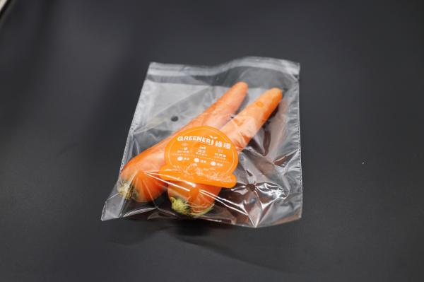 Transparent OPP Packaging Bag Fresh Fruit Vegetables Packaging Breathable
