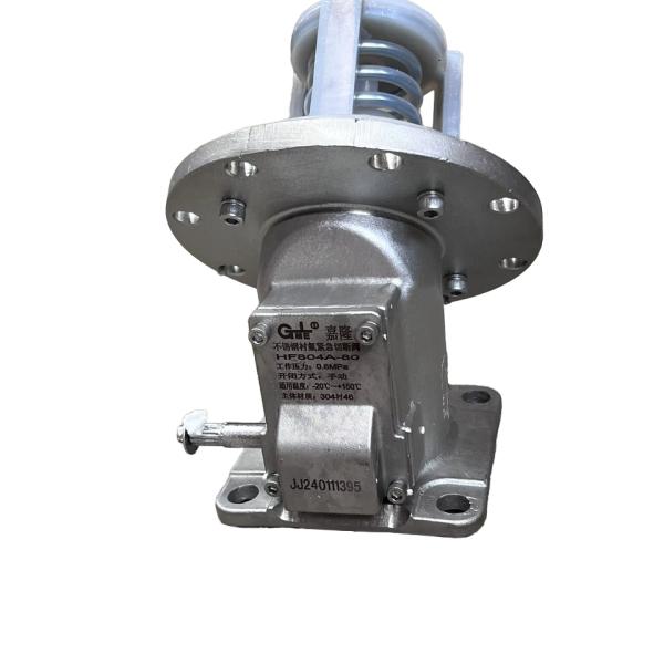 High Strength Huate Logo Stainless Steel Lined Plastic Angle Valve for Control and Regulation Advantage