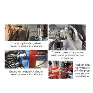 Analog Digital Hydraulic Brake Oil Pressure Monitoring System Sensor Transducer