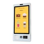Self Service Restaurant Ordering Kiosk Payment Machine Barcode Scanner