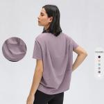 Women Naked Feeling Yoga 150gsm Activewear T Shirts Light Weight