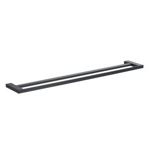 China Mirror Polished Double Towel Rod Contemporary Wall Mounted Towel Rack Sus 304 factory