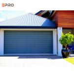 Apartment Aluminum Garage Door Three Stripes Remote Control Sectional 8X7 Clear