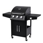 Natural Gas Customized Logo Acceptable Stainless Steel BBQ Grill with Side