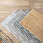 Eco-friendly Material fireproof wooden tiles floor click pvc vinyl floor spc