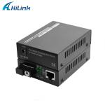 80KM SC Fiber Media Converter 10/100/1000M Tx To 1X1000M Fx Single Mode Single