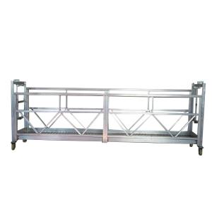 China Aluminum ZLP630 6 meters counter weight suspended gondola for sale factory