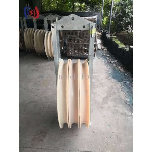 30 - 150KG 660 Series Stringing Block Rubber Lined Aluminum Sheave