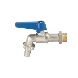 China Modern ZINC Water Bibcock Brass Bib Cock With Lockable Handle factory