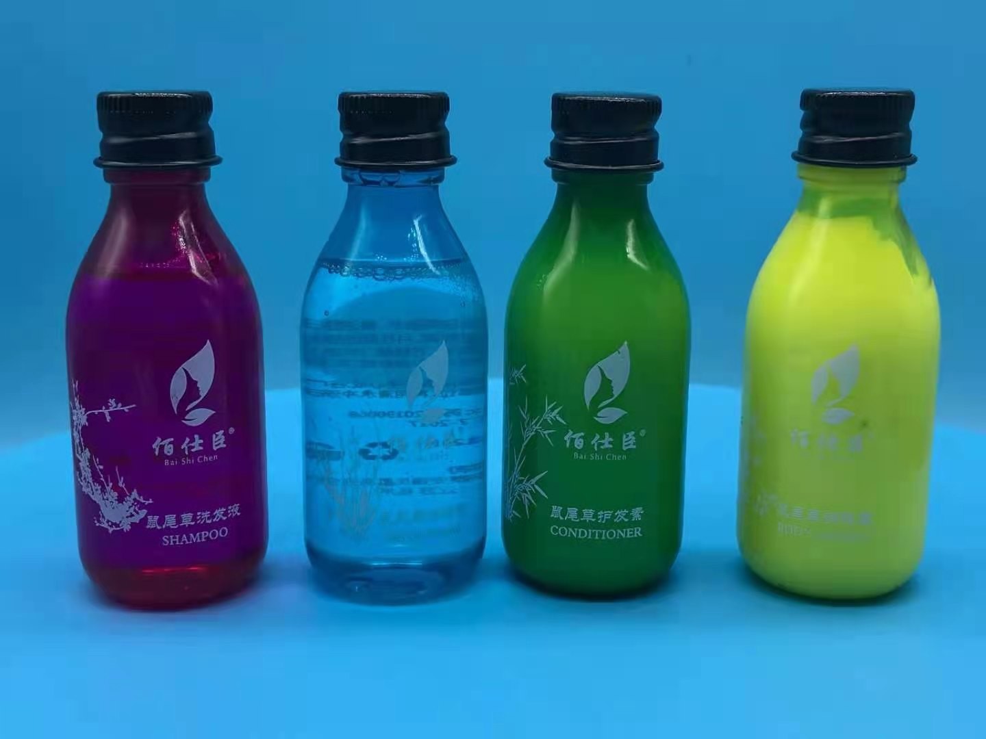 Whitening Hotel Shower Gel Body Wash , OEM Perfumed Bergamot Hair Shampoo
