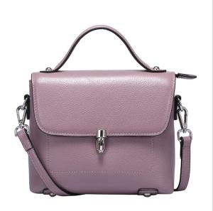 China Cross-body Bags Fashion Cowhide Handbag Genuine First Layer Leather Tote Bags factory