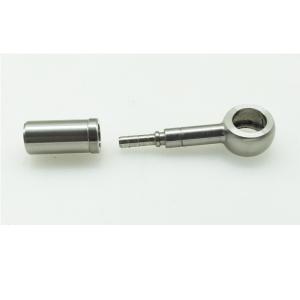 China Stainless Steel Hardline Fitting -3 AN AN3 Female Tube Nut and Sleeve factory