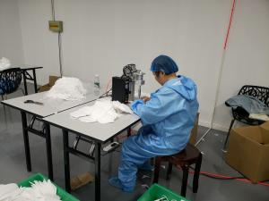 China 3 Ply Disposable Face Mask Welding Machine Ulrasonic Simple Operation factory