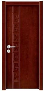 China AB-GM9017 solid wooden room door factory