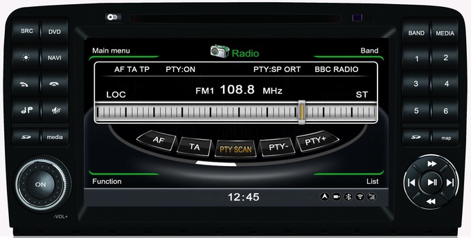 Ouchuangbo 7"Car Multimedia for Mercedes Benz R Class W251 (2006-2012) GPS Radio BT A8 Chipset 3G Wifi S100