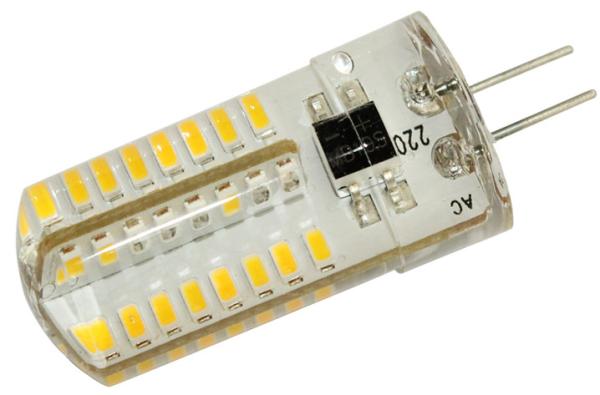 LED G4 3W 220-240V Dimmable Silicone Chandelier Crystal Indoor Lamp Indoor Light