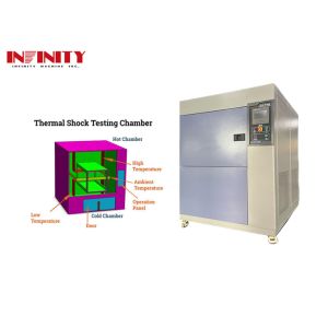 Programmable Thermal Shock Test Chamber -55C ～ 150C With Electrostatic Color