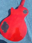 Tiger flame 1959 R9 LP standard electric guitar piece by piece neck body, Tune-o