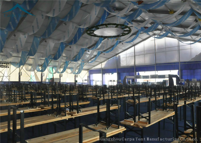 Durable PVC White Marquee Canopy Aluminium Frame Tents For Business Outdoor Event