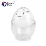 Europe-Pack new products clear disposable ps novelty egg cups for dessert