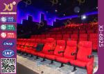 No Noise Gravity Return Theatre Seating Chairs / Cinema Chair PP Cover With