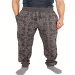 80% Cotton 20% Polyester Print Mens Terry Joggers Fleece Terry Cotton Sweatpants