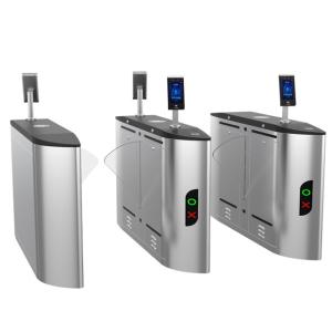 China Brushed Stainless Steel Pedestrian Barrier Gate Turnstile Entry Systems factory