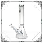 Hitman Glass Smoking Water Pipes Mix Color With Ice Catcher Bongs