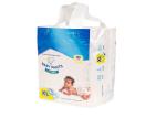 Blue ADL Breathable Baby Diapers 3 Layer Microfiber Stretchy Waistband
