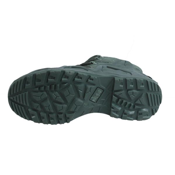 Combat Style Army Boots With Metal Eyelets And Oxford Fabric Upper Pupu Anti Slip LOGO Outdoor Shoes