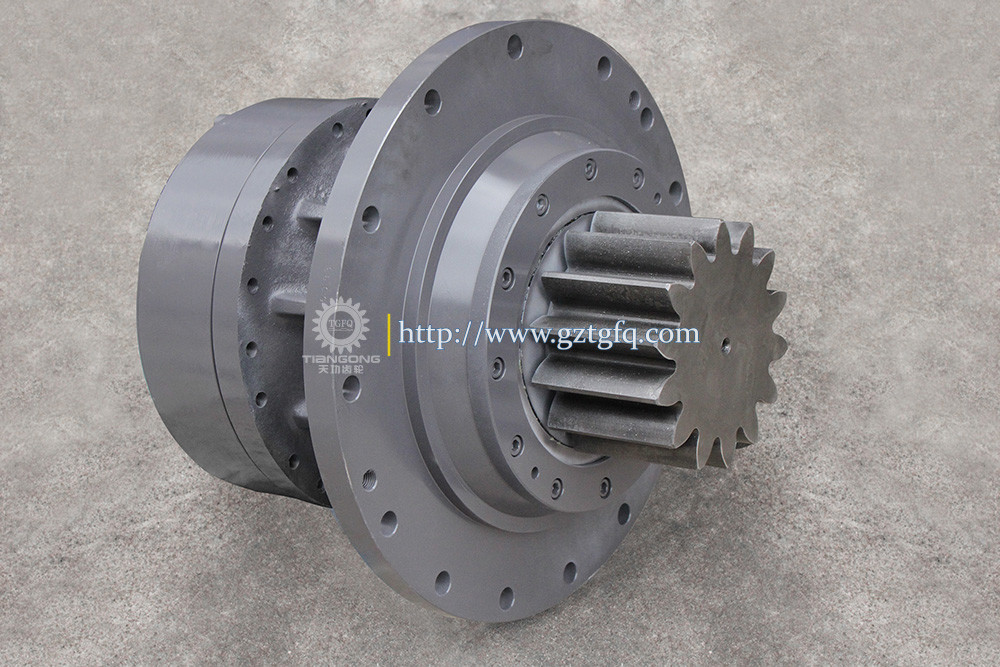 Steel Crawler Excavator Swing Gearbox Swing Motor Assy For EC350D