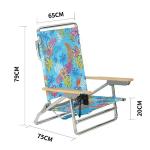 Portable Ultralight Aluminium Backpack Chair for Camping Picnic Fishing Beach
