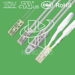 China Mini Thermal Protector Fuse BH-TB02B-B8D 30 - 150℃ Temperature Type factory