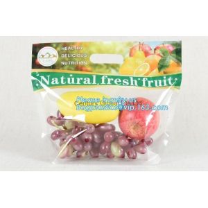 resealable stand up pouch slider zipper fresh fruit/vegetable protection